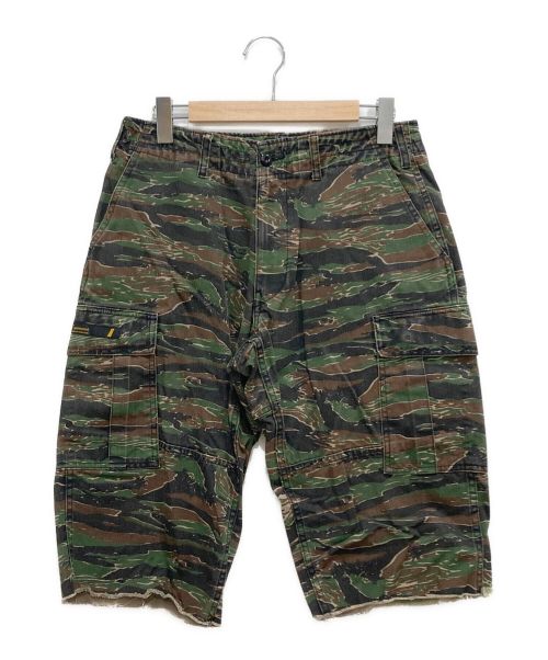 WTAPS（ダブルタップス）WTAPS (ダブルタップス) JUNGLE CHOPPED SHORTS カーキ サイズ:1の古着・服飾アイテム