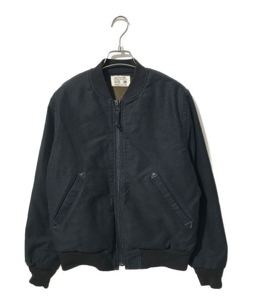 BLUCO WORK GARMENT（ブルコ ワーク ガーメント）BLUCO WORK GARMENT (ブルコ ワーク ガーメント) BOMBER JACKET/ボンバージャケット ネイビー サイズ:36の古着・服飾アイテム