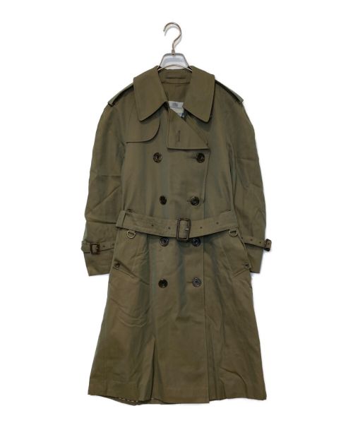 Aquascutum（アクアスキュータム）Aquascutum (アクアスキュータム) トレンチコート グリーン サイズ:32の古着・服飾アイテム