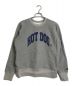 TACOMA FUJI RECORDS（タコマ フジ レコード）の古着「HOT DOG COLLEGE FONT CREWNECK」｜グレー