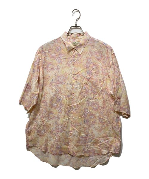 FACTOTUM（ファクトタム）FACTOTUM (ファクトタム) Rexcell Psychedelic wide S-S Shirts / 柄シャツ / ピンク サイズ:48の古着・服飾アイテム