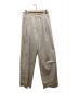 AURALEE（オーラリー）の古着「WASHED FINX HERRINGBONE SLACKS」｜ベージュ