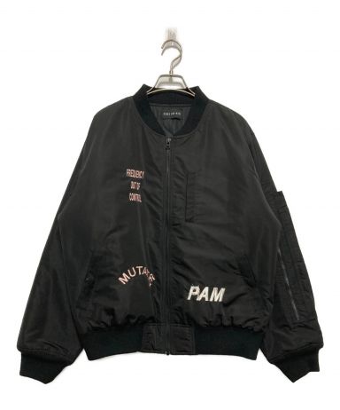 【中古・古着通販】PAM (パム) MA-1ジャケット ブラック サイズ:XS｜ブランド・古着通販 トレファク公式【TREFAC  FASHION】スマホサイト