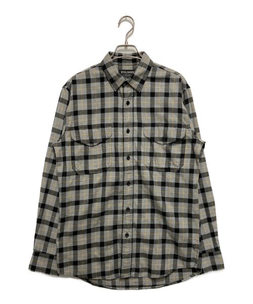 FILSON（フィルソン）FILSON (フィルソン) チェックシャツ グレー サイズ:XSの古着・服飾アイテム