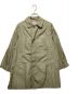 DANTON（ダントン）の古着「POLYESTER MICRO TAFFETA HALF COAT」｜オリーブ