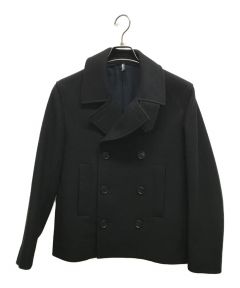 中古・古着通販】DIOR HOMME (ディオール オム) Pコート ブラック