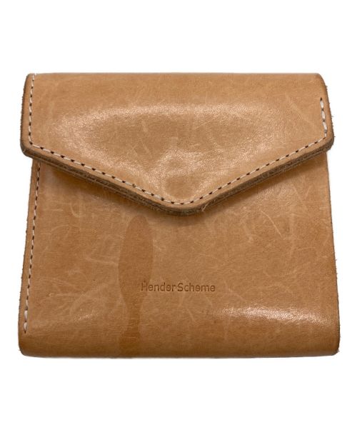 HENDER SCHEME（エンダースキーマ）HENDER SCHEME (エンダースキーマ) flap wallet ベージュの古着・服飾アイテム