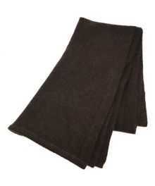 YOKE（ヨーク）の古着「ALPACA WOOL LONG STOLE」｜ブラウン