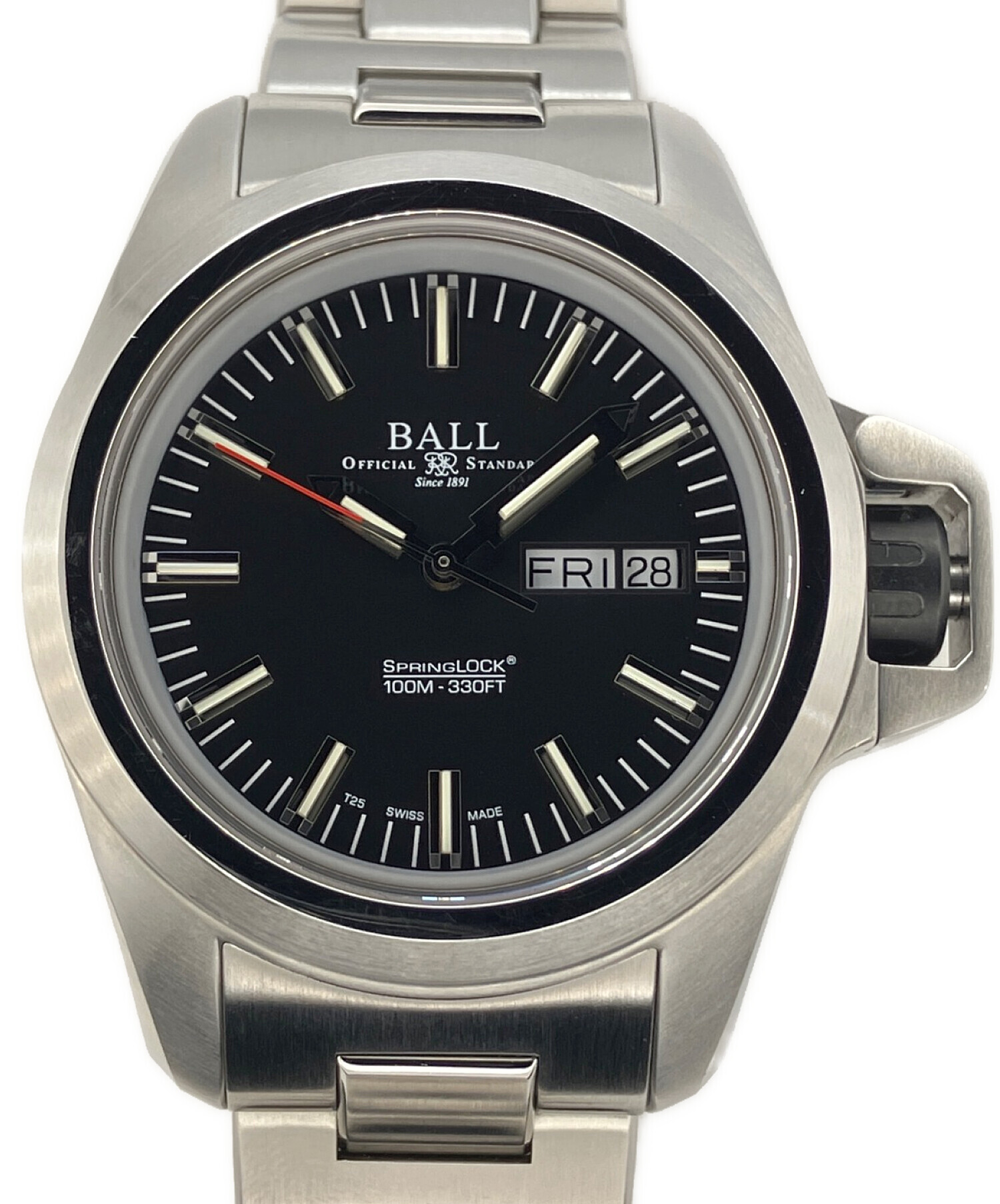 BALL Watch (ボールウォッチ) エンジニアハイドロカーボン デブグル NM3200C-SJ-BKSL ブラック サイズ:42mm