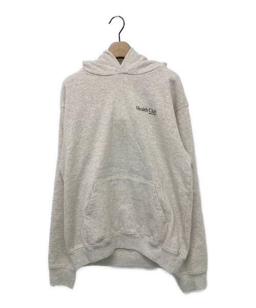 sporty&rich（スポーティー＆リッチ）SPORTY&RICH (スポーティー＆リッチ) HEALTH CLUB HOODIE アイボリー サイズ:Sの古着・服飾アイテム