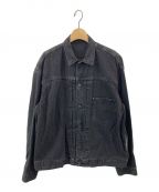 STAMMBAUMシュタンバウム）の古着「DENIM JACKET」｜ブラック