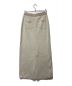 PHOTOCOPIEU (フォトコピュー) ZIG-ZAG SWEATSKIRT ベージュ サイズ:38：10000円