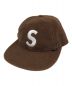 Supreme（シュプリーム）の古着「Polartec S Logo 6-Panel Hat」｜ブラウン