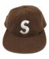 Supreme (シュプリーム) Polartec S Logo 6-Panel Hat ブラウン：8800円