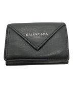 BALENCIAGAバレンシアガ）の古着「ペーパー ミニ ウォレット」｜グレー