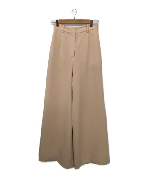 CLANE（クラネ）CLANE (クラネ) GEORGETTE LOOSE WIDE PANTS アイボリー サイズ:1の古着・服飾アイテム