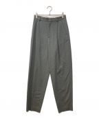 6(ROKU) BEAUTY&YOUTHロク ビューティーアンドユース）の古着「OXFORD TUCK PANTS」｜グリーン