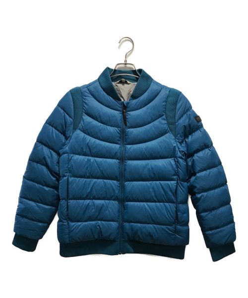 AIGLE（エーグル）AIGLE (エーグル) ダウンベリーリブニットジャケット ブルー サイズ:38の古着・服飾アイテム