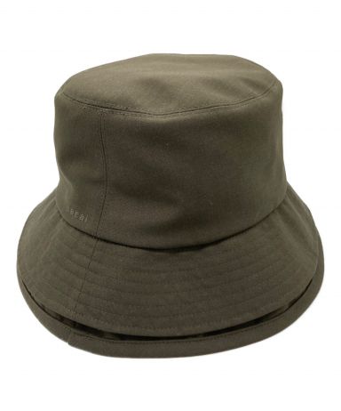 中古・古着通販】sacai (サカイ) Double Brim Hat カーキ 未使用品