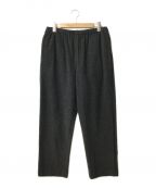 AURALEEオーラリー）の古着「CASHMERE WOOL BRUSHED JERSEY PANTS」｜グレー