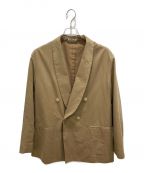 AURALEEオーラリー）の古着「SUPER FINE W/C SHAWL COLLAR JACKET」｜ベージュ