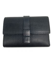 LOEWE（ロエベ）の古着「スモールバーティカルウォレット/124.12.S86」｜ブラック