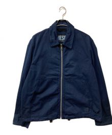 DIESEL（ディーゼル）の古着「ウォッシュ加工ジャケット」｜ネイビー