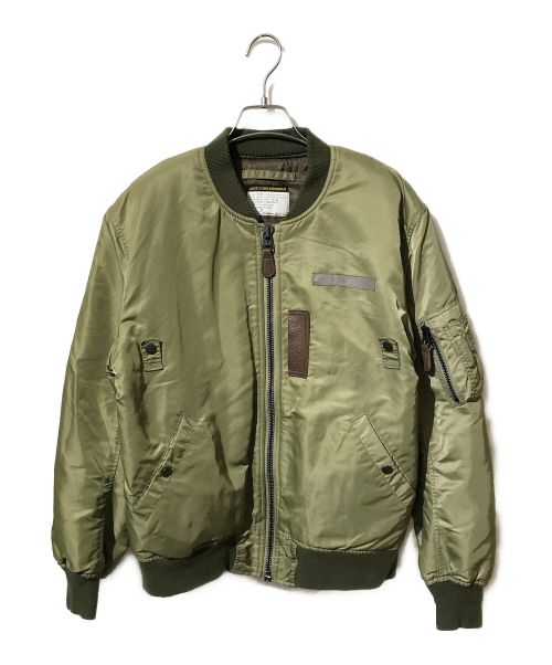 waiper（ワイパー）waiper (ワイパー) B-15Bフライトジャケット カーキ サイズ:40の古着・服飾アイテム