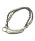 ALL SAINTS（オールセインツ）の古着「BROOKS STERLING SILVER BEAD BRACELET」｜シルバー×グレー