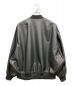 N.HOOLYWOOD (エヌ ハリウッド) COMPILE BLOUSON コンパイルブルゾン フェイクレザーボンバージャケット 2231-BL06-005 peg ブラック サイズ:36：27000円