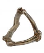 TAKAHIROMIYASHITA TheSoloIst.タカヒロミヤシタ ザソロイスト）の古着「bone shaped victory ring」｜シルバー