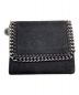 STELLA McCARTNEY（ステラマッカートニー）の古着「FALABELLA カードホルダー トライフォールドウォレット」｜ブラック