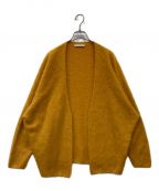 HAVEL studioハーヴェル スタジオ）の古着「CASHMERE FUR CARDIGAN」｜オレンジ