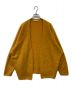 HAVEL studio（ハーヴェル スタジオ）の古着「CASHMERE FUR CARDIGAN」｜オレンジ