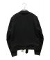 Dior Homme (ディオール オム) 12AW Wool riders blouson ウール ダブルライダース ジャケット 233C403A2075 ブラック サイズ:50：29000円