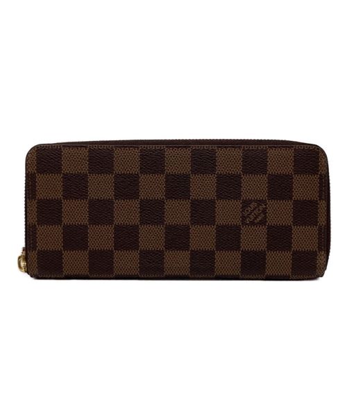 LOUIS VUITTON（ルイ ヴィトン）LOUIS VUITTON (ルイ ヴィトン) 長財布/ポルトフォイユ・クレマンス/ローズ・バレリーヌ/ダミエ ローズ・バレリーヌの古着・服飾アイテム