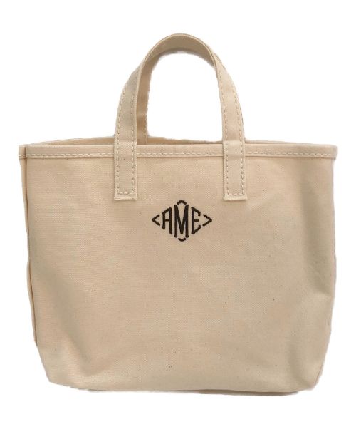 TEMBEA（テンベア）TEMBEA (テンベア) Americana (アメリカーナ) L'appartement (アパルトモン) AME Tote Bag Mini アイボリーの古着・服飾アイテム