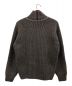 maison kitsune (メゾンキツネ) RIBBED KNIT ブラウン サイズ:M：12800円