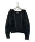 Her lip to（ハーリップトゥ）の古着「Shining Cable Knit Pullover」｜ブラック