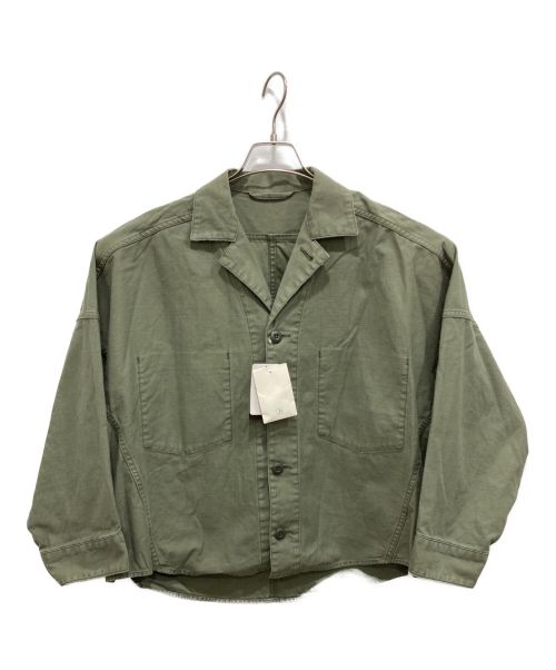 Plage（プラージュ）Plage (プラージュ) Army シャツ オリーブ サイズ:36 未使用品の古着・服飾アイテム