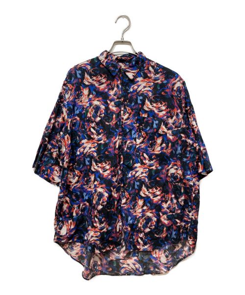 FACTOTUM（ファクトタム）FACTOTUM (ファクトタム) Rexell Psychedelic wide s/s SH パープル サイズ:44の古着・服飾アイテム