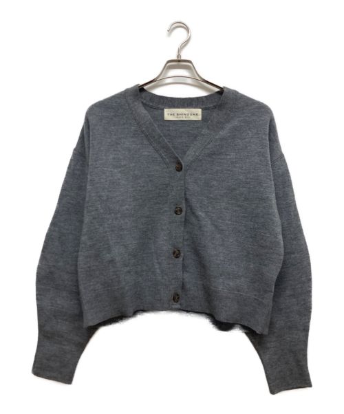 THE SHINZONE（ザ シンゾーン）THE SHINZONE (ザ シンゾーン) CAPELIN KINT CARDIGAN グレー サイズ:FREEの古着・服飾アイテム