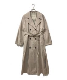 MaxMara（マックスマーラ）の古着「撥水コットンツイルトレンチコート」｜ベージュ