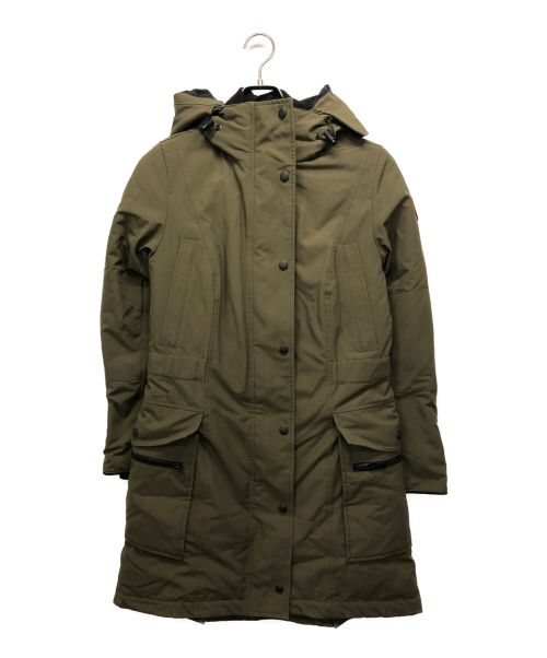 CANADA GOOSE（カナダグース）CANADA GOOSE (カナダグース) KINLEY PARKA  カーキ サイズ:Mの古着・服飾アイテム