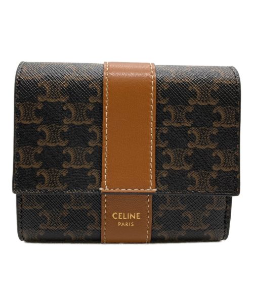 CELINE（セリーヌ）CELINE (セリーヌ) スモール トリフォールド ウォレットの古着・服飾アイテム