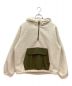 OUTERKNOWN（アウターノーン）の古着「Sherpa Half Zip Hoodie」｜アイボリー