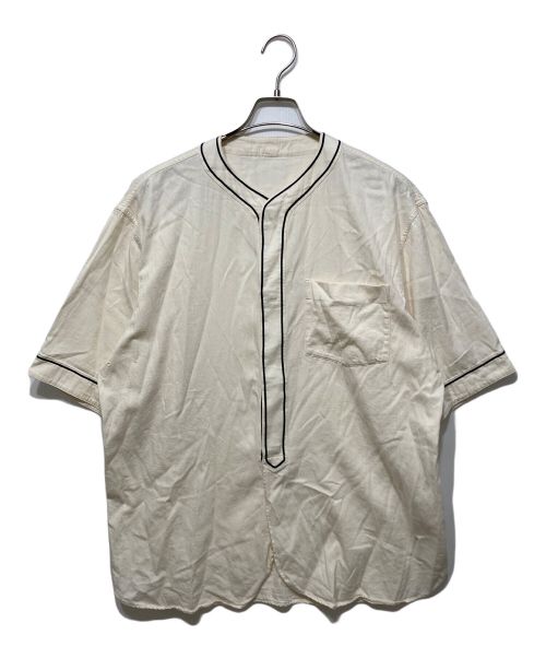 BLURHMS（ブラームス）BLURHMS (ブラームス) Baseball Shirts ベージュ サイズ:3の古着・服飾アイテム