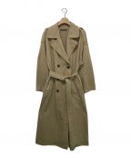 AP STUDIOエーピーストゥディオ）の古着「Chino cloth Trench Coat」｜ベージュ