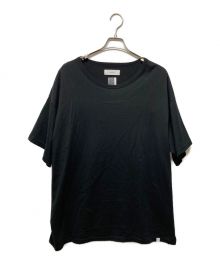 FACETASM（ファセッタズム）の古着「リブビッグシルエットTシャツ」｜ブラック