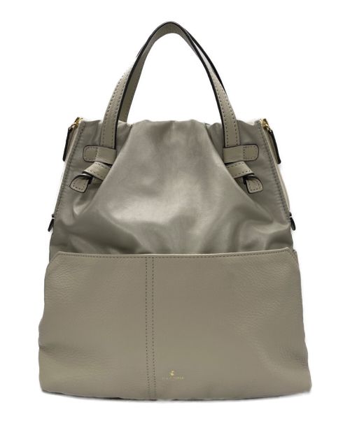 PELLE BORSA（ペレボルサ）PELLE BORSA (ペレボルサ) 4WAYトート Cheers ライトグレーの古着・服飾アイテム